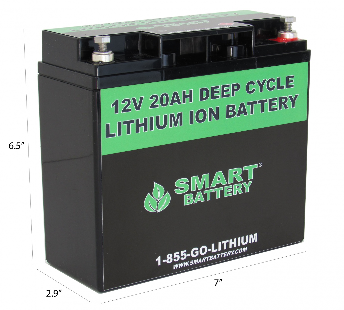 12V 20AH Lithium Ion Battery | Chargers and Voltmeters | Smart Battery